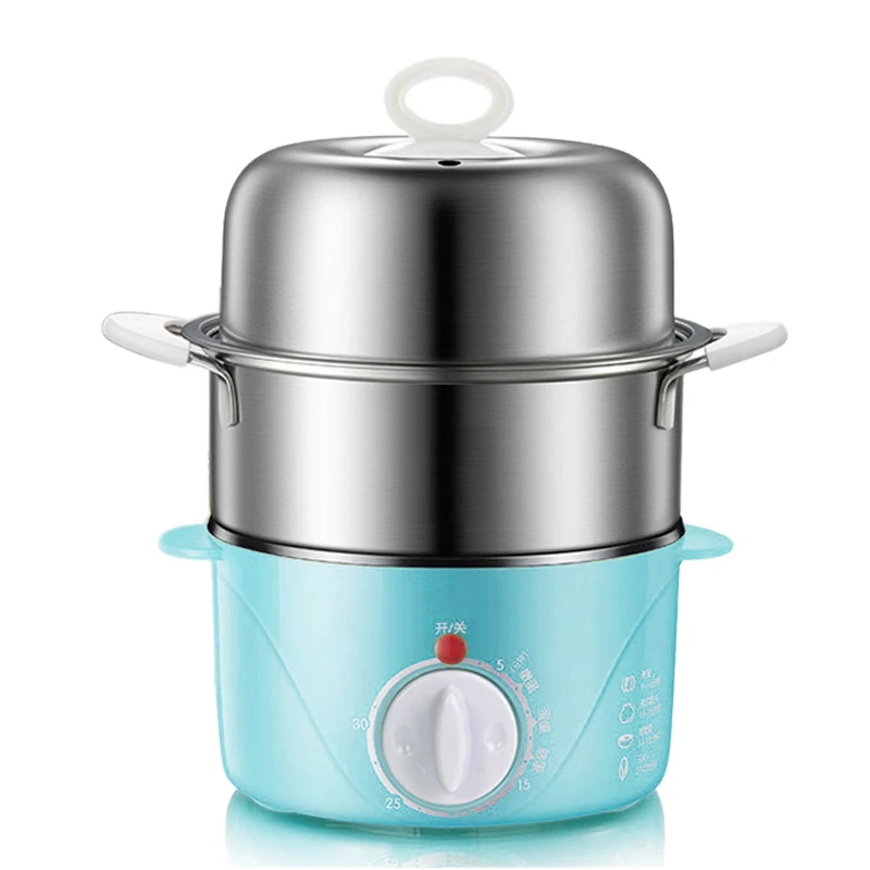 Бытовой двухслойный Электрический Бойлер Для яичной плиты до 14 яиц лоток из