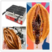 2021 new design commercial penis pussy vagina waffle machine waffles penis 3pcs mini vagina waffle maker snack machine with ce