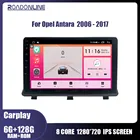 Roadonline Android 10 Автомобильный GPS-навигатор для Opel Antara мультимедийное радио видеоплеер навигация 9 дюймовый сенсорный экран стерео DSP