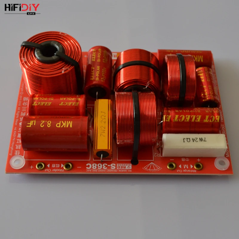 HIFIDIY LIVE S-368C 3-полосный 3 динамика (Высокочастотный динамик + средний бас) HiFi