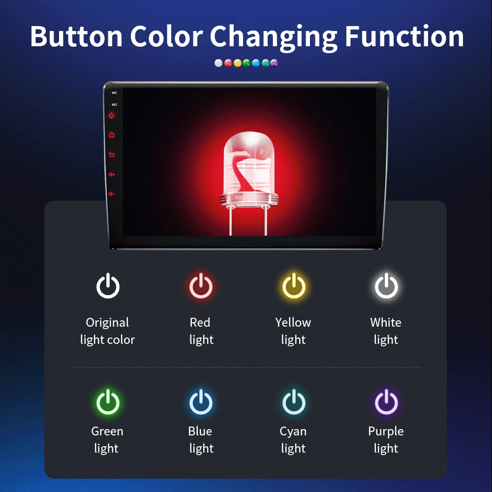 car radio stereo autoradio android auto carplay universal 9 inch audio navigation gps for volkswagen nissan hyundai kia toyota free global shipping