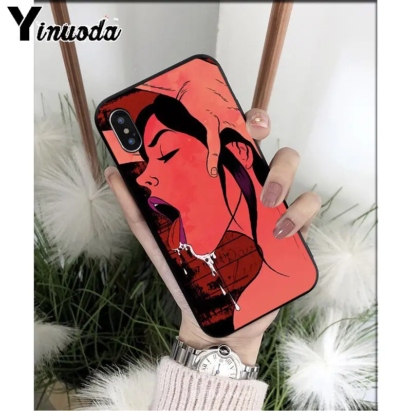 A4 Yinuoda сексуальное горячее бикини для девочек Twerk It TPU Мягкий силиконовый черный чехол для iPhone X XS MAX 6 6S 7 7plus 8 8Plus 5 5S XR - Цвет: A4