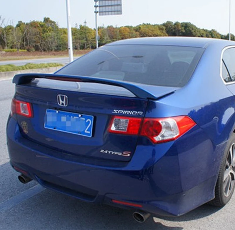Неокрашенный задний спойлер для Honda Spirior Acura TSX 2009-2013 высококачественный из