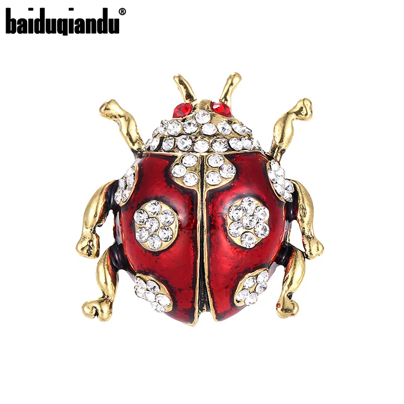 Бренд baiduqiandu Новое поступление красная эмалированная кристальная корсажная