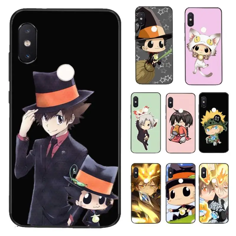 YNDFCNB мягкий чехол для телефона аниме HITMAN REBORN Xiaomi Redmi 5 5Plus 6 6A 4X 7 7A 8 8A 9 Note 5A 8Pro 8T
