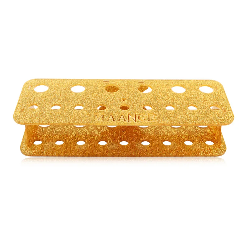 Подставка для кистей макияжа 15 шт. витрина полка держатель кисточек акриловая