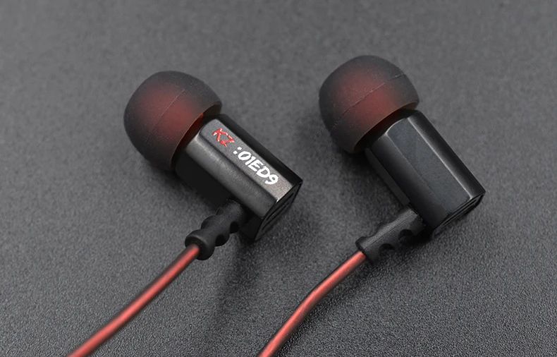 KZ ED9 гарнитура для мобильного телефона с тяжелыми басами, HIFI металлические наушники из цинкового сплава ED12 ES3 ES4 ZST AS10 ED2 ZS3 ZS6 ZS5