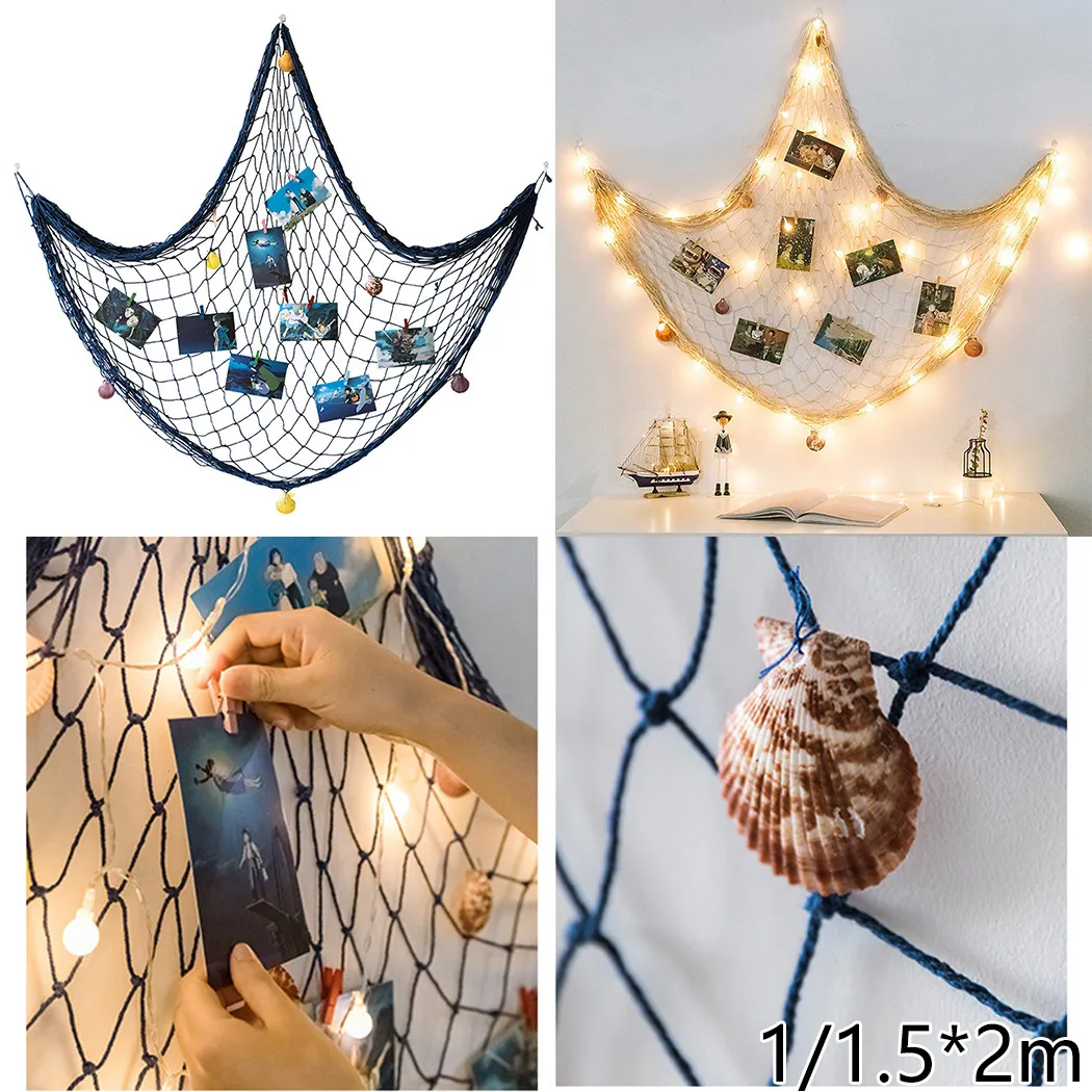 DIY рыболовная сеть декоративный подарок на Новый год Висячие Декор для дома и