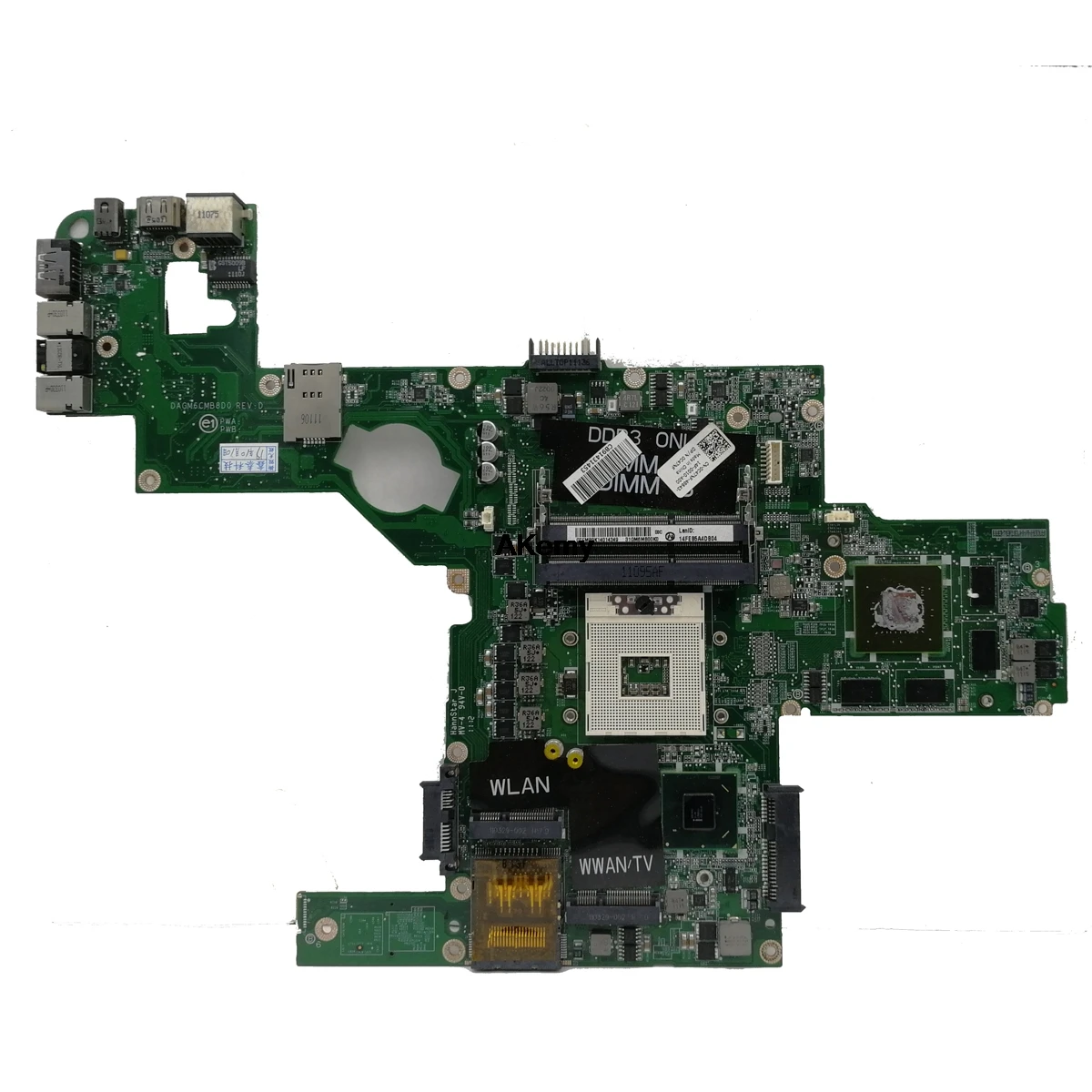 C47NF CN 0C47NF материнская плата для ноутбука DELL XPS L502X GT525M GT540M DAGM6CMB8D0 Тесты работы 100%