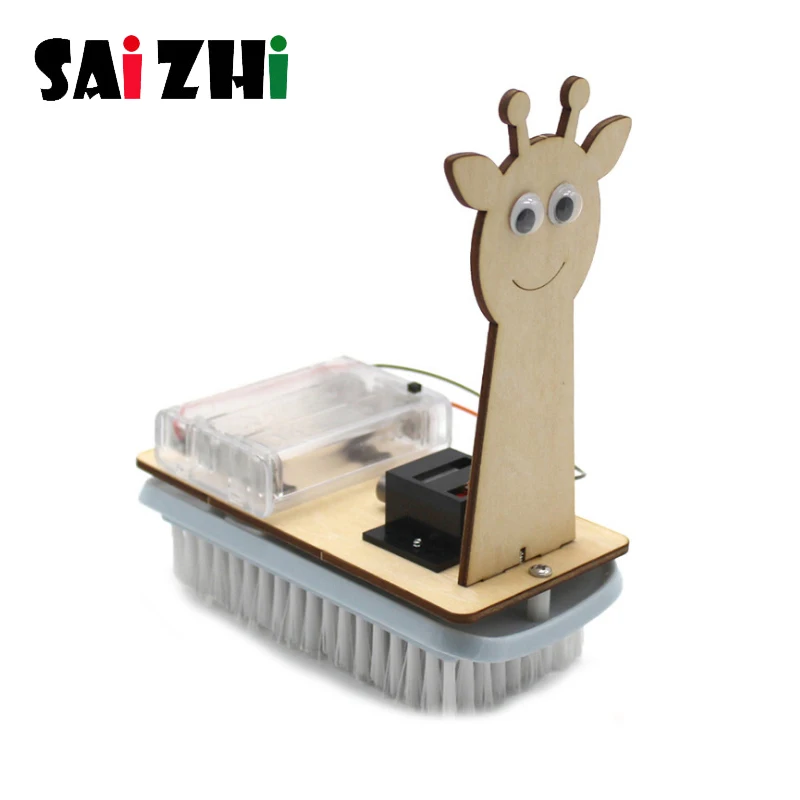 Saizhi творческая щетка для оленя набор самостоятельной сборки подметающая модель