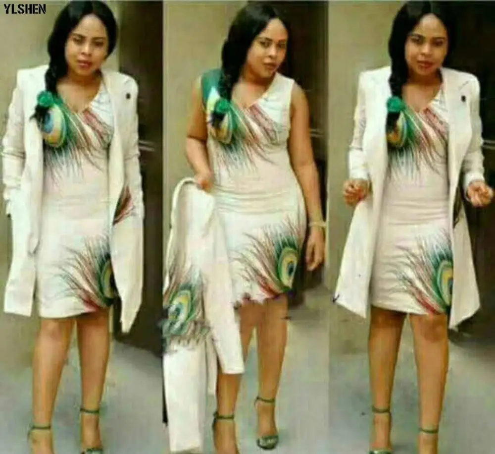 Осенняя хлопковая одежда с принтом в африканском стиле африканские платья