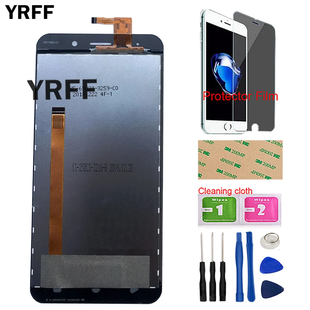 lcd display for vertex impress luck version 15 22211 3259 2 touch screen lcd display sensor digitizer panel tools protector film free global shipping