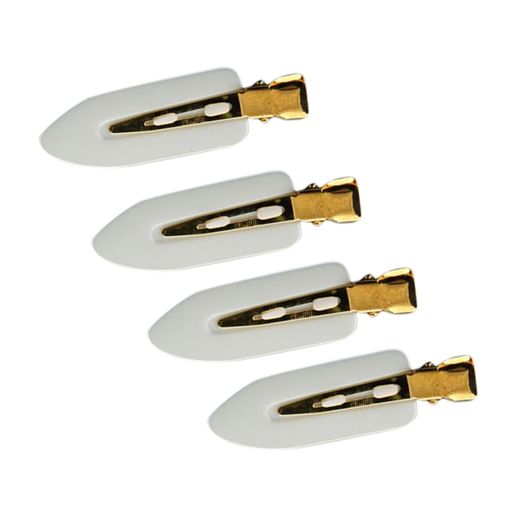 

4pcs Hair Clip Barettes Seamless Hair Clips for Makeup Hairdressing
