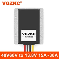 vgzkc 48v60v to 13 8v power supply regulator converter 30 72v to 13 8v dc power supply module dc dc step down converter