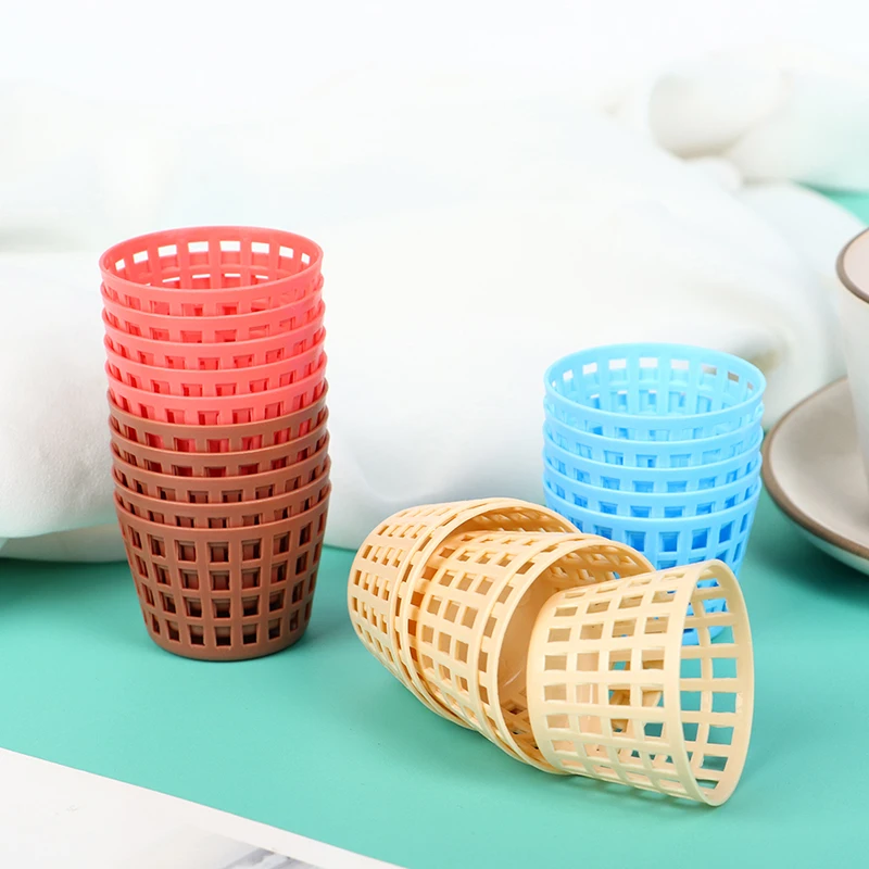 

5Pcs 1:12 Dollhouse Miniature Storage Basket Laundry Basket Doll Fruit Vegetable Food Storage Basket Doll House Miniature Decora