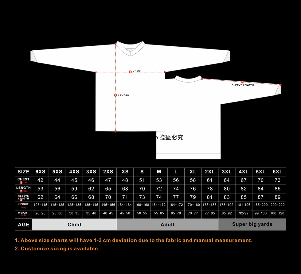 

Hot Sale Angry tiger MTB Motocross jersey downhill jersey off road Mountain long sleeve