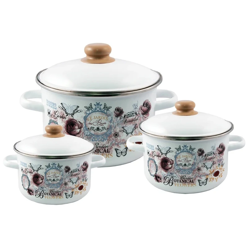 Кастрюля Appetite Roses 5 л|Кастрюли| |