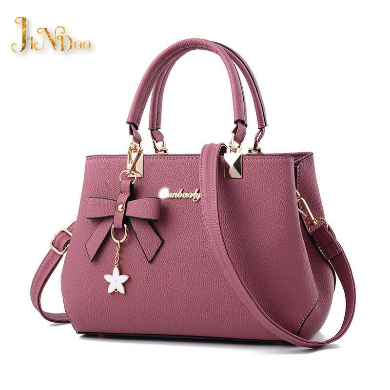 2021 Elegant Shoulder Bag Women Designer Luxury Handbags Women Bags Large Capacity Bow Sweet Messenger Crossbody Bag for Female
