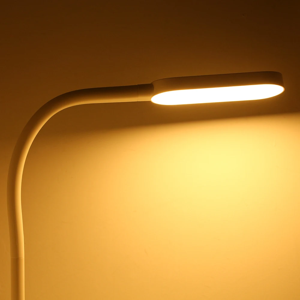 Yeelight 5 Вт 60 Светодиодный настольный светильник Сенсорное сенсорное управление 5 уровней яркость регулируемая диммируемая цветная настольная лампа для Xiaomi