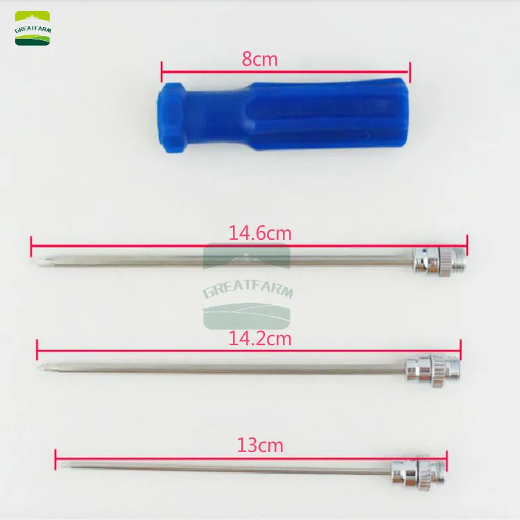 Ветеринарная игла для кровотечения овец из нержавеющей стали | Дом и сад