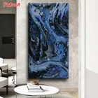 Алмазная вышивка с голубыми пузырьками, абстрактная картина с большим рисунком, алмазная живопись, квадратныекруглые картины Стразы PP1101