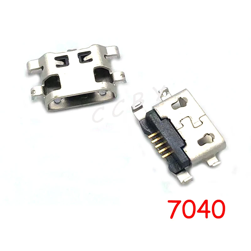 50 шт. USB разъём для зарядки Alcatel One Touch POP C7 Dual 7041D 7040 7041 OT7040 OT7041|Шлейфы мобильных