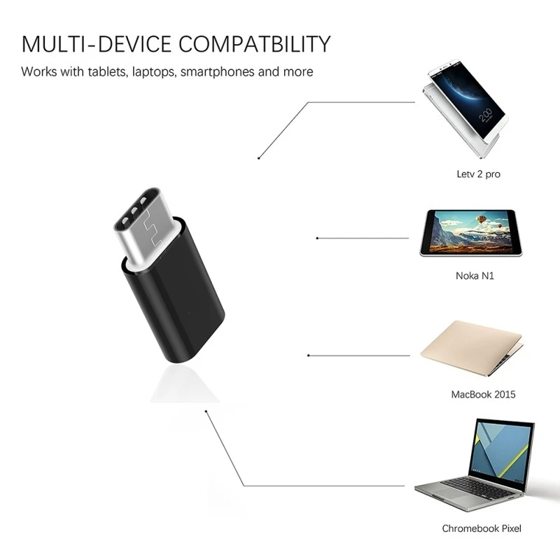 Type-c Otg адаптер Micro Usb к type C зарядное устройство разъемы для Samsung Galaxy S8 S9 S10 Plus S10e huawei