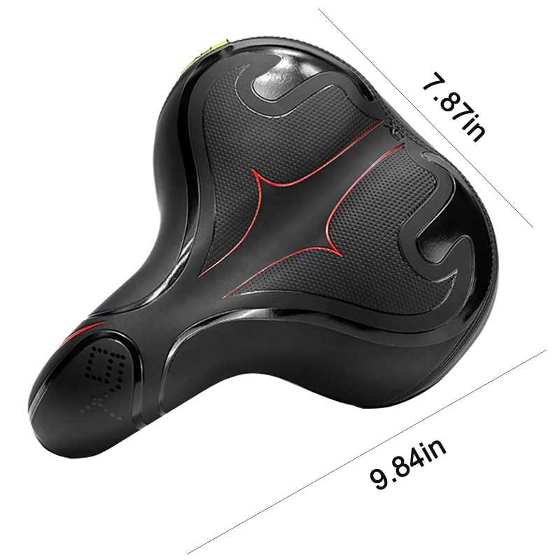 

Comfortable Bicycle Seat Cushion Unisex Bike Seat Cushion Replacement Soft Waterproof Non-slip Bicycle Seat Bicycle Part