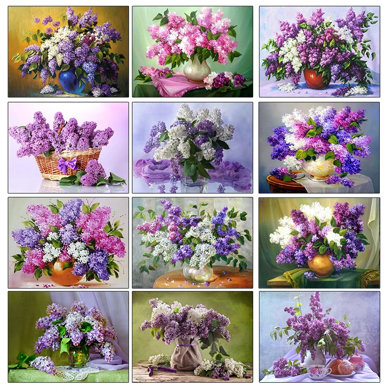 5D DIY рождественская Алмазная вышивка Маков выполненная в технике камни форме