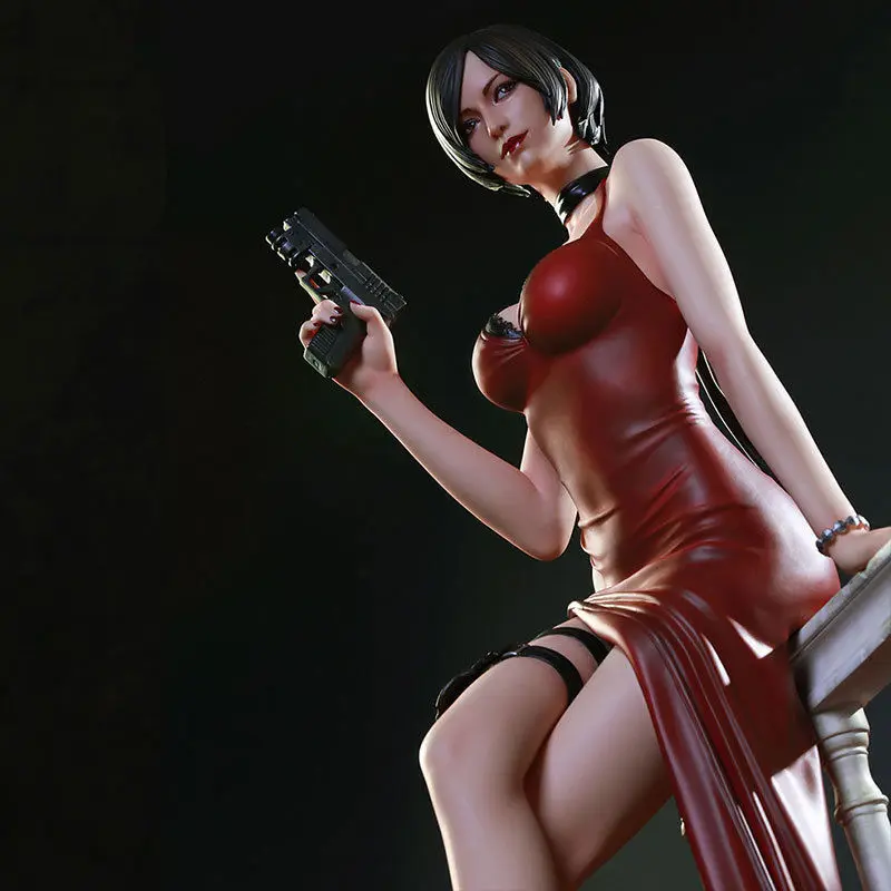 Статуя MISS Ada Wong 1/4 GK коллекция фигурок из смолы в коробке|Игровые фигурки и