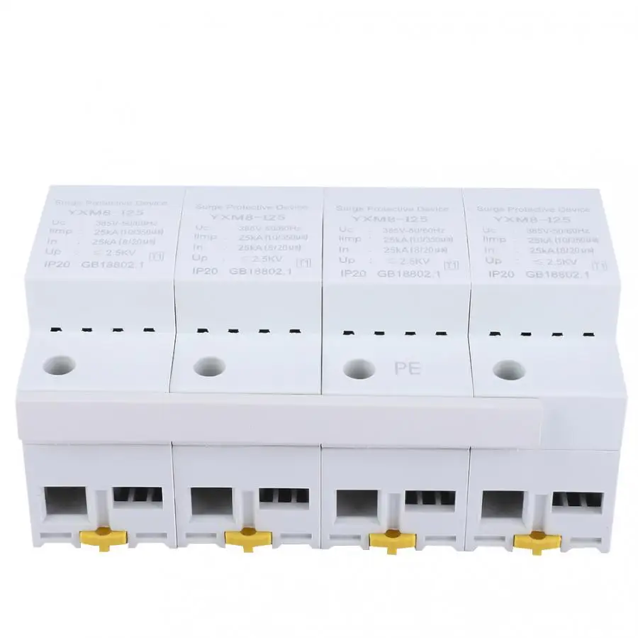 Устройство защиты от перенапряжения SPD 4P 25KA дом стабилизатор для