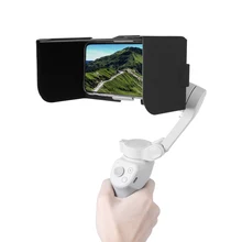 OM 4 Phone Hood Accessories for DJI Osmo Mobile 4 Sunshade Parts Foldable Magnetic Leather Sunnylife
