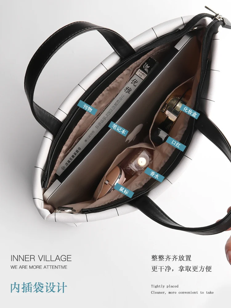 Notebook Handbag Laptop Bag 15.6-Inch Portable Laptop Bag Portable Crossbody Dual-Use bags for women  bag for women