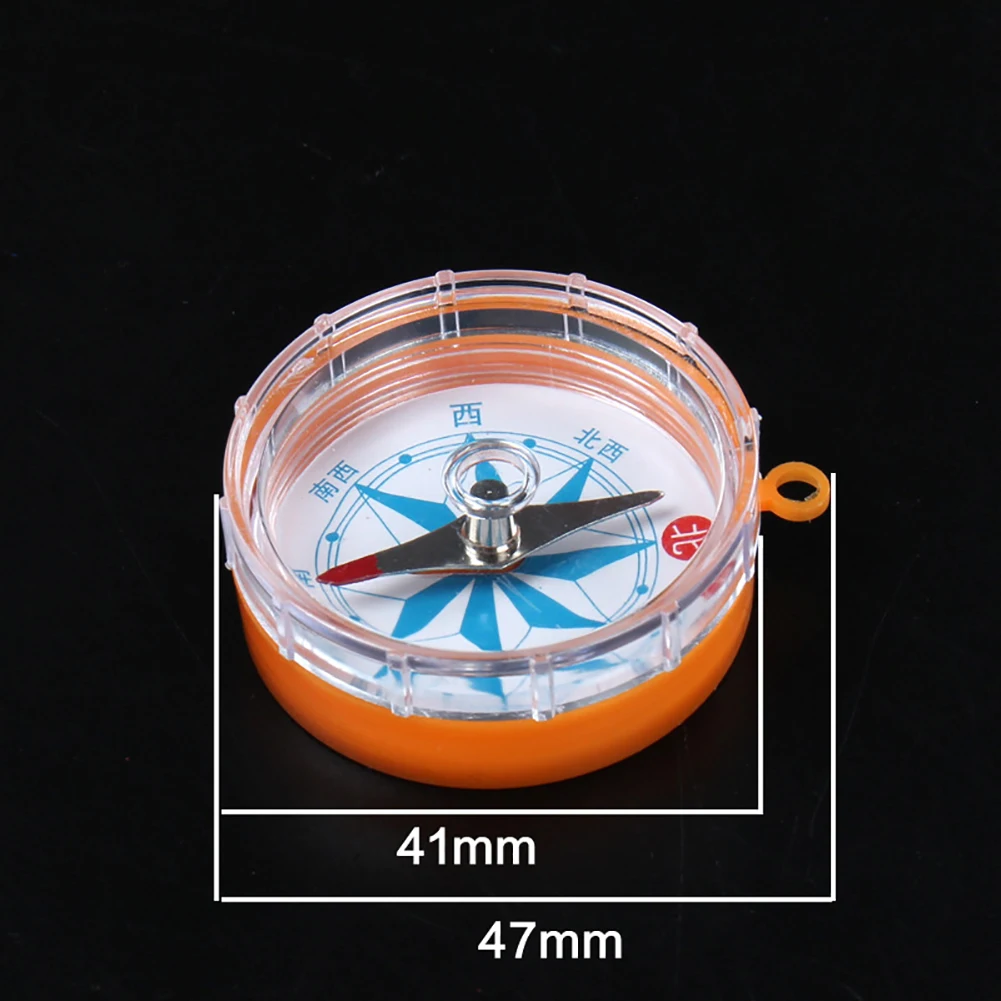

Mini Transparent Compass Laboratory Equipment School Teaching Aids Educational Toys For Children Camping Adventure Compass