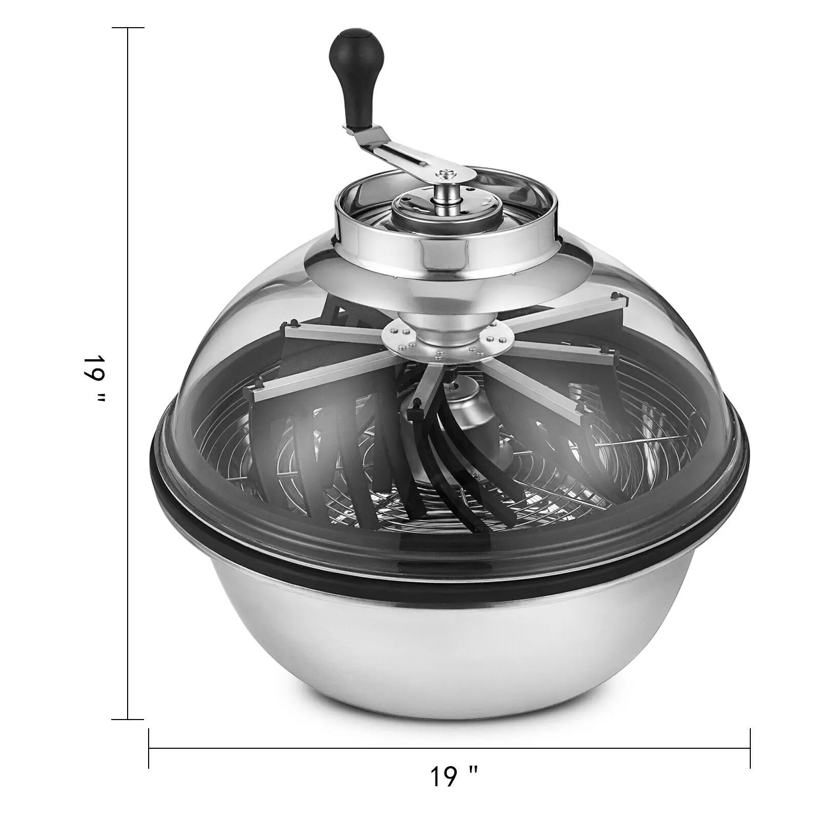 48 см ручной завод бутон чаша в форме листа триммер видимые цветы 19 &quotНержавеющая