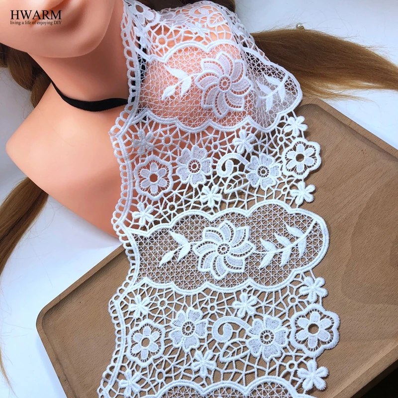 5 ярдов 18 см африканская кружевная ткань лента отделка Аксессуары DIY модное