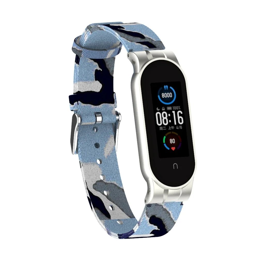 

Bracelet For Xiaomi Mi Band 6 5 4 3 Strap Smart Watch Accessories Nylon Watchband Opaska On Mi Band 5 4 Correa Reloj Inteligente