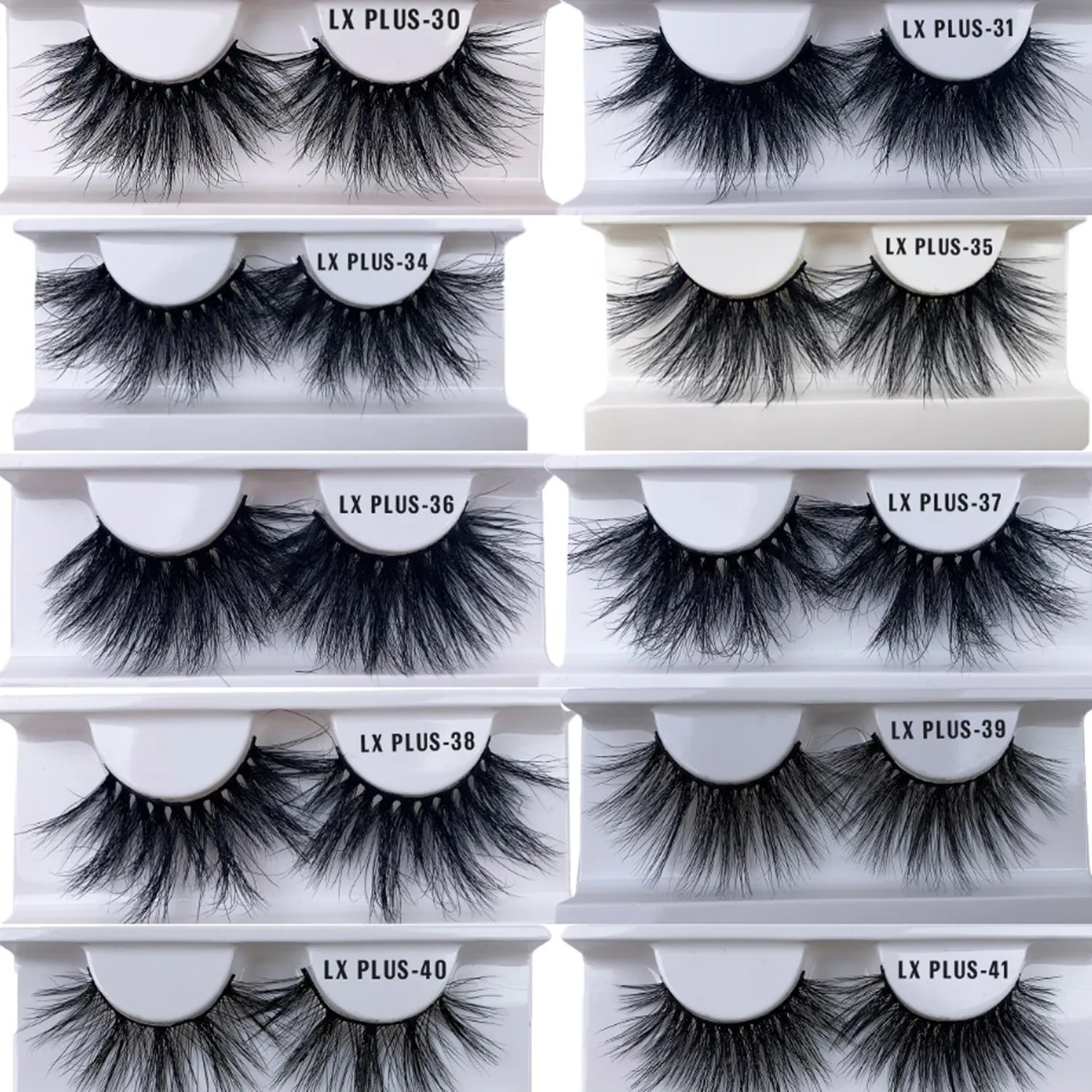 Ресницы норковые TDANCE без жестокости ресницы крест-накрест 3D 25 мм 1 пара мягкие