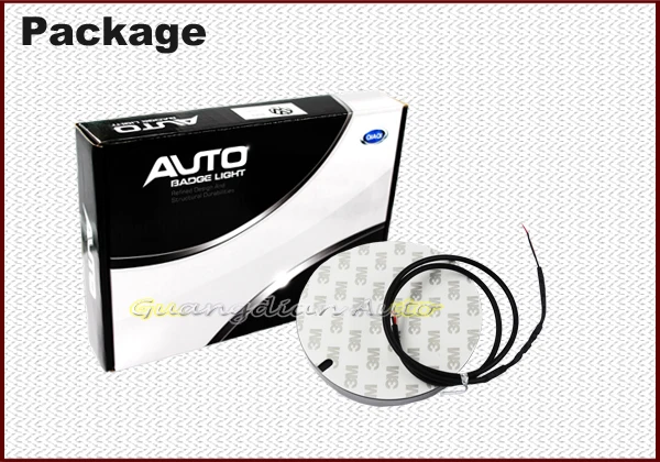 

Tcart 4D Car Emblem light for VW Golf 6 tiguan bora CC scirocco Magotan Badge Sticker LED light 4D logo light Emblems led