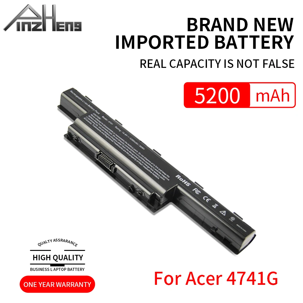 Аккумулятор PINZHENG для ноутбука Acer 4741G AS10D31 AS10D3E AS10D41 AS10D51 AS10D61 AS10D71 AS10D81 AS10G3E AS10D73