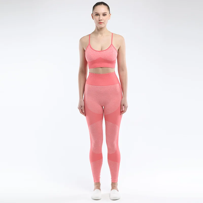 2021 Nieuwe Yoga Set Bras + Leggings Pak Push Up Vest Bubble Butt Vrouwen Workout Fitness Kleding Gym Running Wear herfst Sportkleding 2021 Nieuwe Yoga Set Bras + Leggings Pak Push Up Vest Bubble Butt Vrouwen Workout Fitness Kleding Gym Running Wear herfst Sportkleding