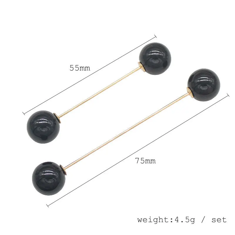 ASHMITA 6 шт. свитер шаль зажимы искусственный жемчуг брошь булавки ретро двойной