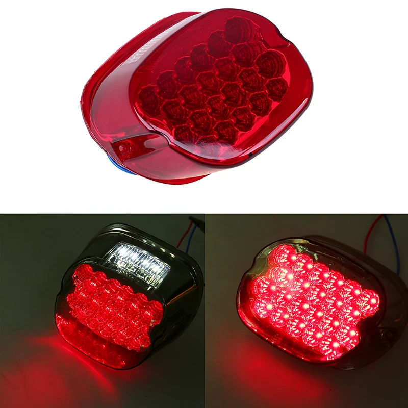 Модифицированный задний фонарь для езды на мотоцикле красный светодиодный