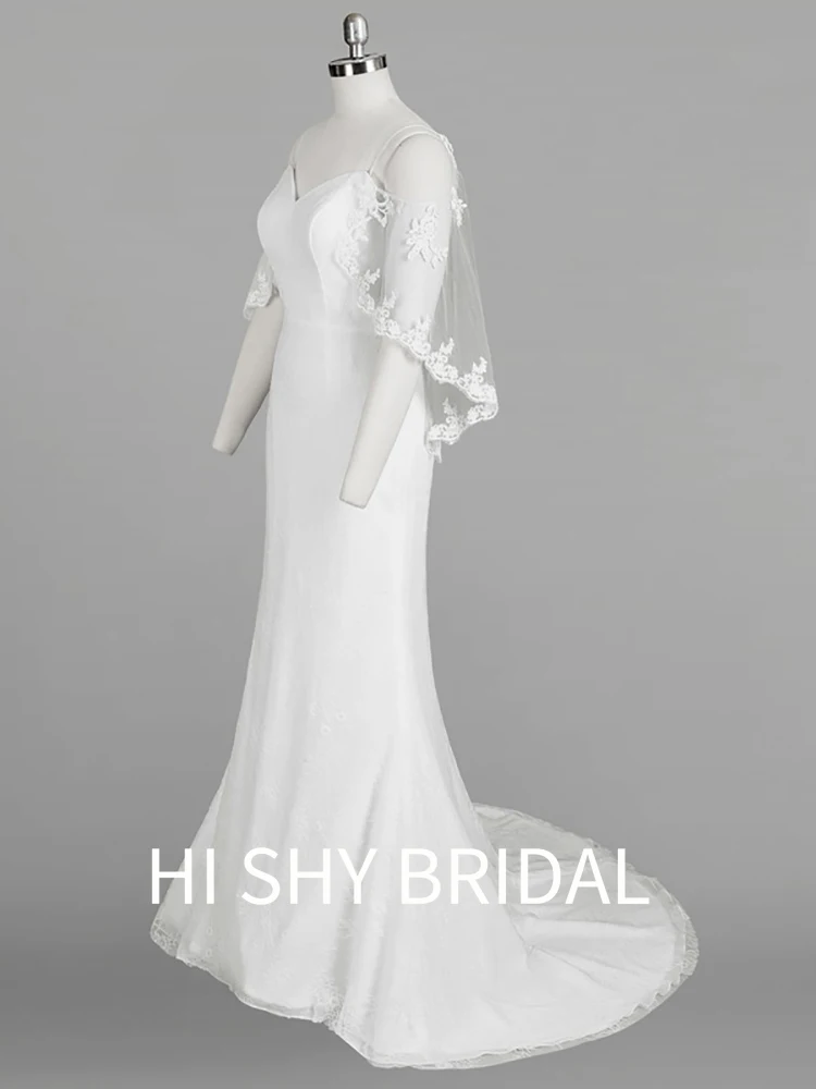 

Hi Shy Bridal 2021 New Luxury Lace Wedding Dresses Suitable for Every Bride Free Tailored Plus Size and Free Shipping