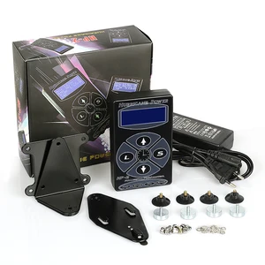 Блок питания для татуировок HP-2 Powe, профессиональный блок питания с цифровым двойным жк-дисплеем, тату-машинки, бесплатная доставка
