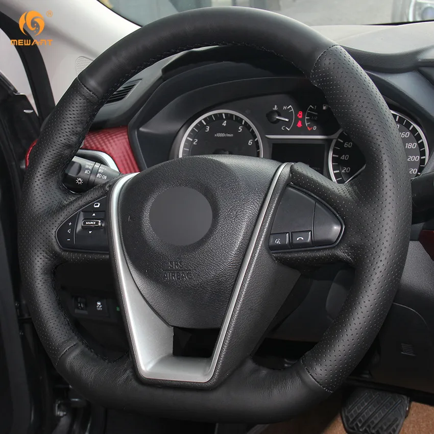 MEWANT черная искусственная кожа фотосессия для Nissan Lannia 2015 Maxima 2016 аксессуары