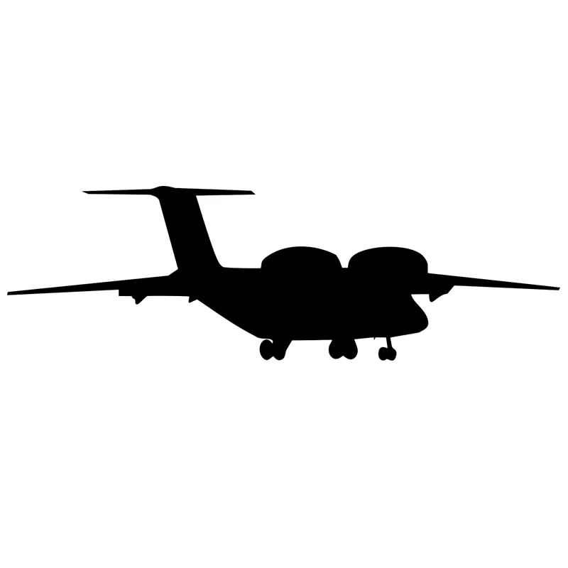 

25cmx8cm Interesting cargo plane Car Sticker Motorcycle Bumper Trunk Laptop Window Decals Vinyl Car Styling Decoration