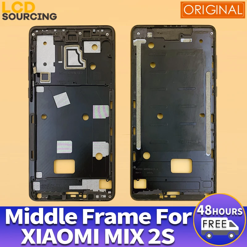 5 99 &quotоригинальная средняя рамка для XIAOMI MIX 2S Передняя Корпус MI Рамка Замена с