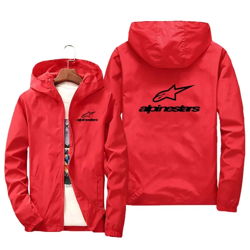 Ветровка женская 6XL 7XL2020 Осенняя модная мужская куртка с капюшоном Повседневная