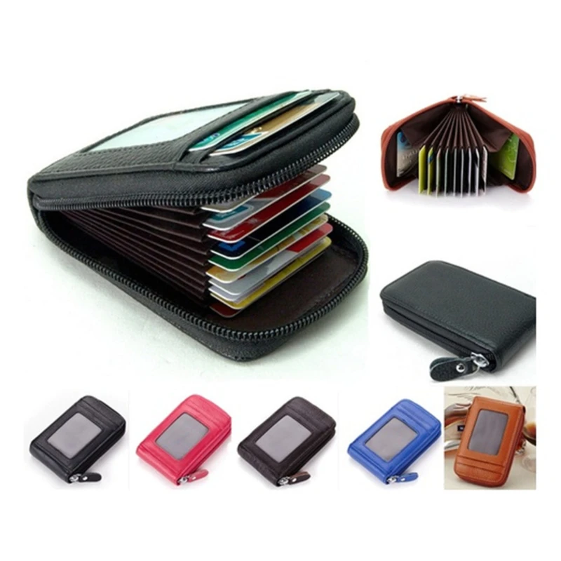 

LKEEP Vintage Women Men Unisex Mini Wallet Coin Purse Cards ID Holders Solid PU Leather Wallets 2020